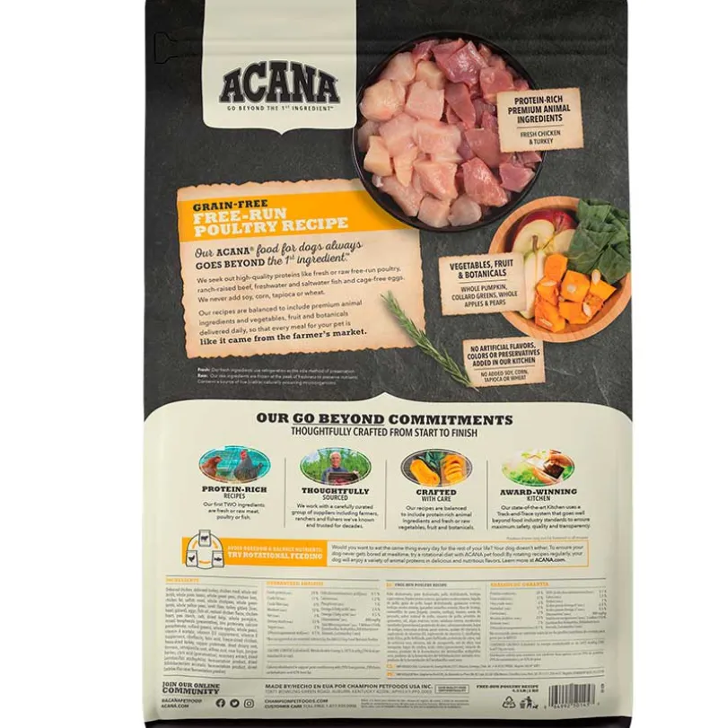 Acana Dog Free Run Poultry 11.35kg