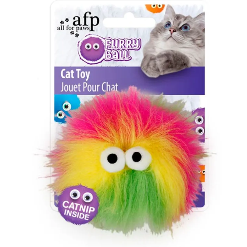AFP Furry Ball Fluffy Ball Rosa