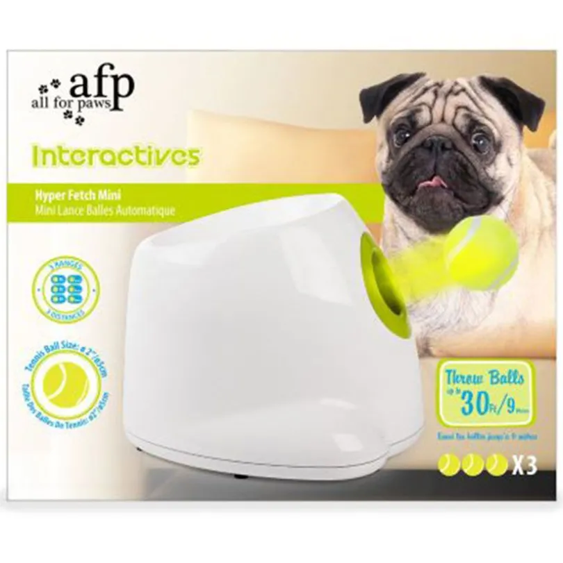AFP Interactives Hyper Fetch Mini - Lanza Pelotas