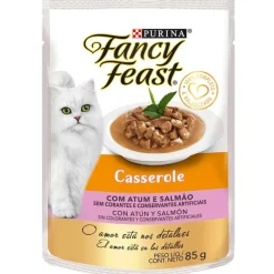 Alimento Fancy Feast Casserole Atún Salmón 85g