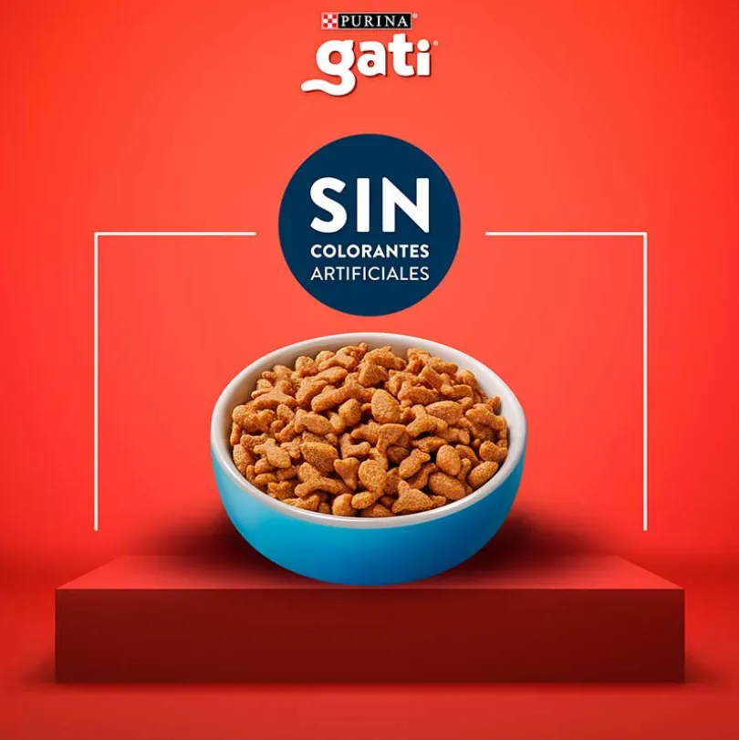Alimento Gati sabor Pescado y Salmón 15kg