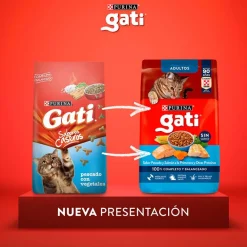 Alimento Gati sabor Pescado y Salmón 1kg
