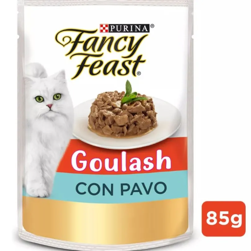 Alimento húmedo Fancy Feast Goulash Pavo 85g PACK 15 Unidades