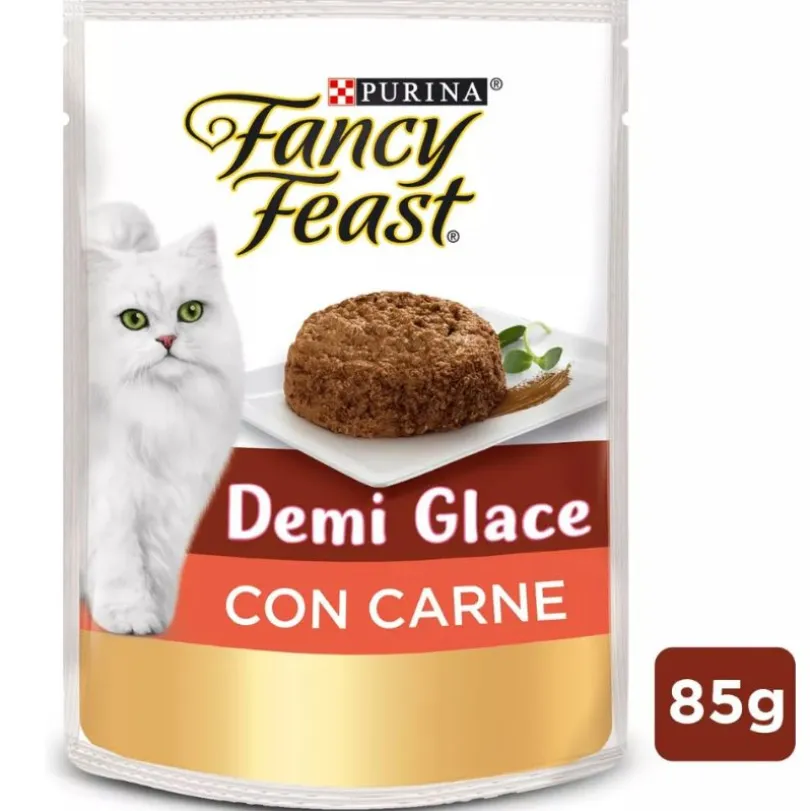 Alimento húmedo Fancy Feast Demi Glace Carne 85g PACK 15 Unidades