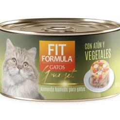 Alimento Húmedo Fit Formula Gato Gourmet Pack Sabores 12 un