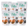 Alimento Húmedo Gato Fellini Mix Atún Y Salmón 85gr x 6un