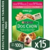 Alimento húmedo para perro DOG CHOW® Adultos con Pavo sobre 100gr Pack 15 Unidades