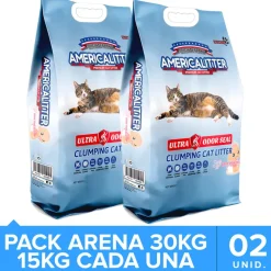 America Litter Odor Seal Olor Talco Bebe Pack 30kg