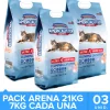 America Litter Odor Seal Olor Talco Bebe Pack 21kg
