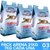 America Litter Ultra Odor Seal Lavanda Pack 21kg
