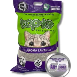 Arena Aglutinante Topk9 Iones De Plata/carbón Activado Lavanda 10kg