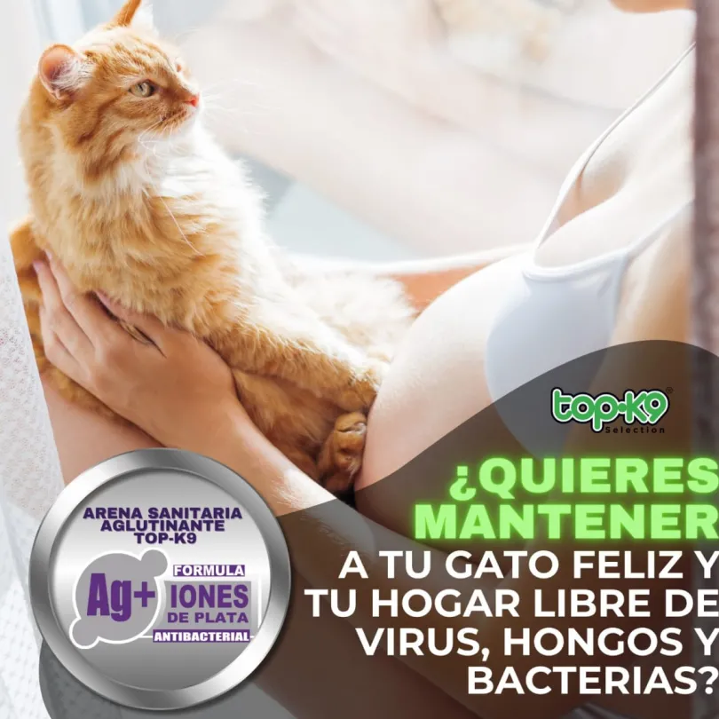Arena Aglutinante Topk9 Iones De Plata/carbón Activado Lavanda 10kg