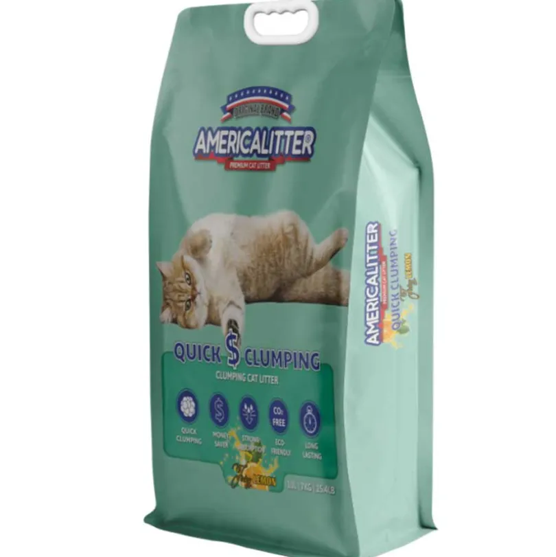 Arena America Litter Quick Clumping Limón 7kg