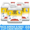 Arena sanitaria aglutinante TIDY CATS® Lightweight Pack 8kg
