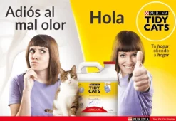 Arena sanitaria aglutinante TIDY CATS® Lightweight Pack 8kg