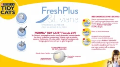 Arena sanitaria aglutinante TIDY CATS® Lightweight Pack 8kg