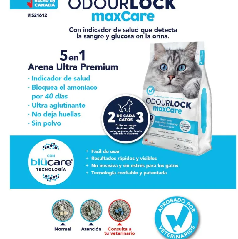 Arena Sanitaria Odour Lock Maxicare 12kg