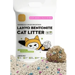 Arena Sanitaria para Gatos Aroma Suave a Talco de Bebe 10kg