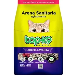 Arena Sanitaria Topk9 con Aroma a Lavanda 10kg