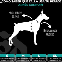 Arnés Comfort para Perros StreetDogs Pink L
