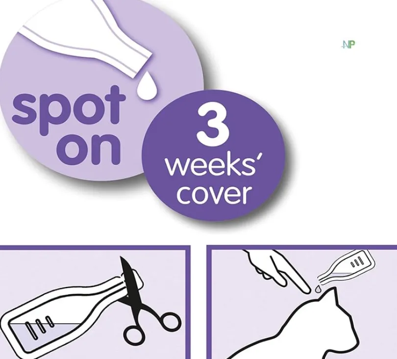 Beaphar Calming Spot On Pipeta Calmante Gato 3 unidades