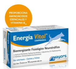 Bio energizante Energía Vital Perros y Gatos Mayors 30comp