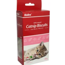 Bioline Galletas con Catnip para Gatos 80gr