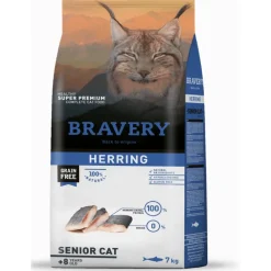 Bravery Cat Herring Senior 2 kg