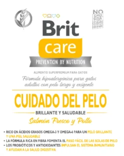 Brit Care Cat Haircare Healthy and Shinny Coat 7kg