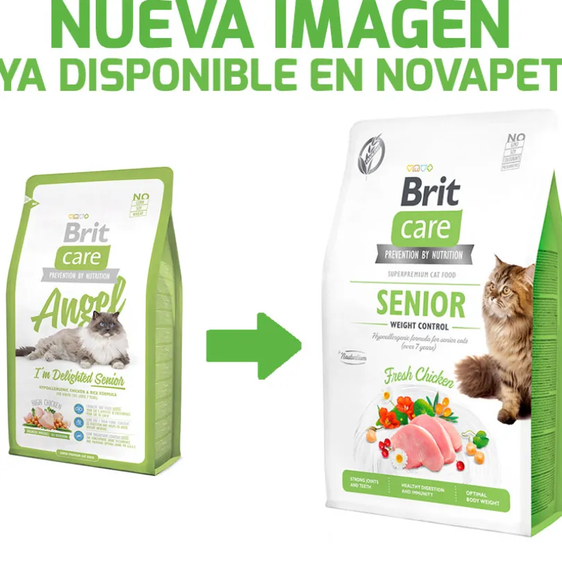 Brit Care Cat Senior Weight Control 7kg