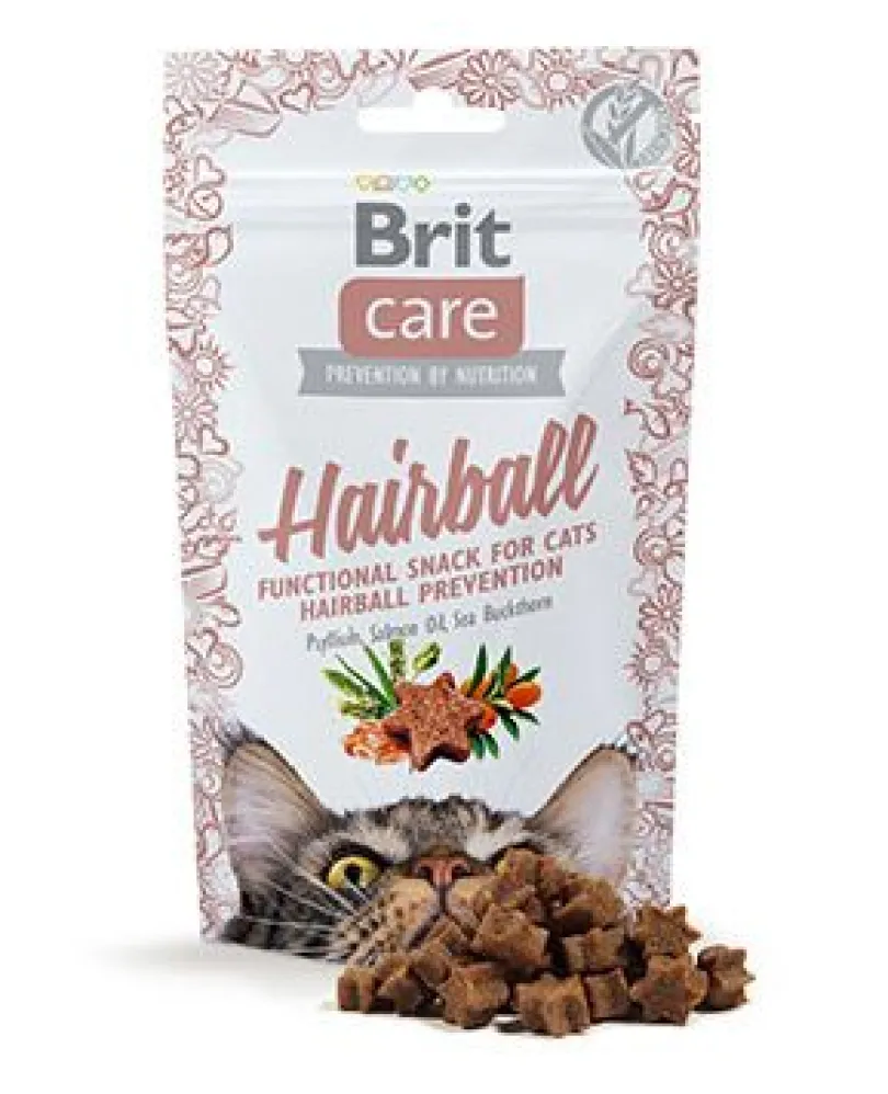 Brit Care Cat Snack Hairball 50gr