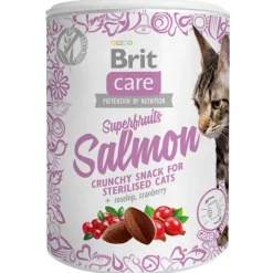 Brit Care Cat Snack Superfruits Salmón 100gr