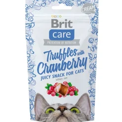 Brit Care Cat Snack Truffles Cranberry 50gr