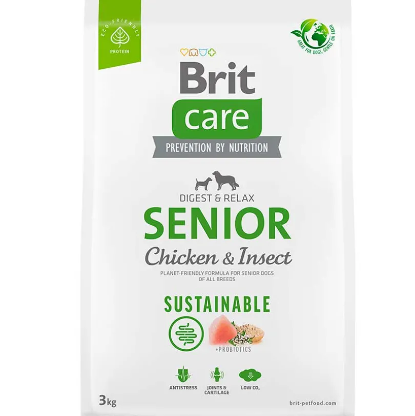 Brit Care Dog Chicken Insect Senior 3kg