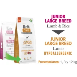 Brit Care Dog Junior Large Lamb Hypoallergenic 3kg