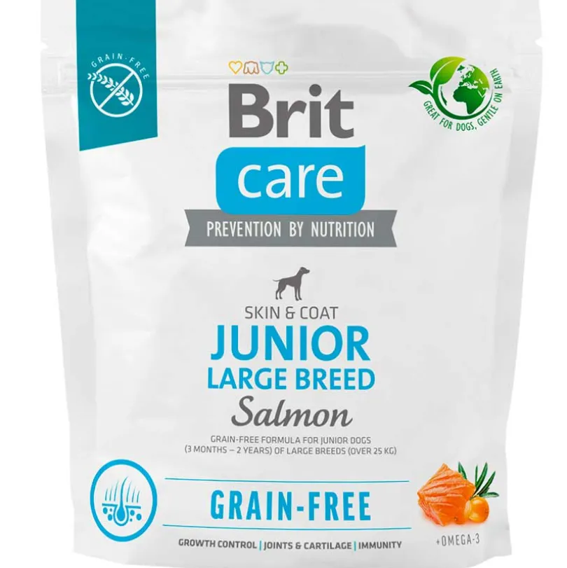 Brit Care Dog Junior Large Breed Salmon 1kg