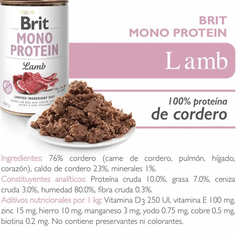 Brit Care Mono Protein Cordero 400gr