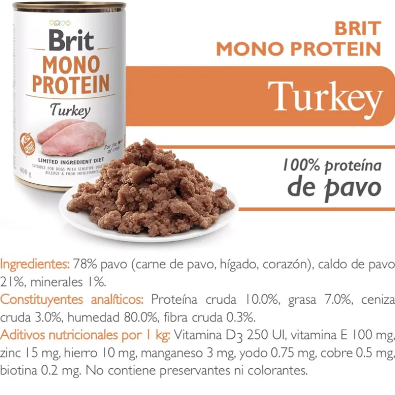 Brit Care Mono Protein Pavo 400gr