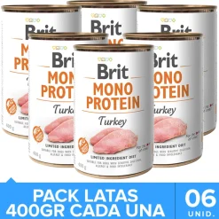 Brit Care Mono Protein Pavo Pack 6 Unidades