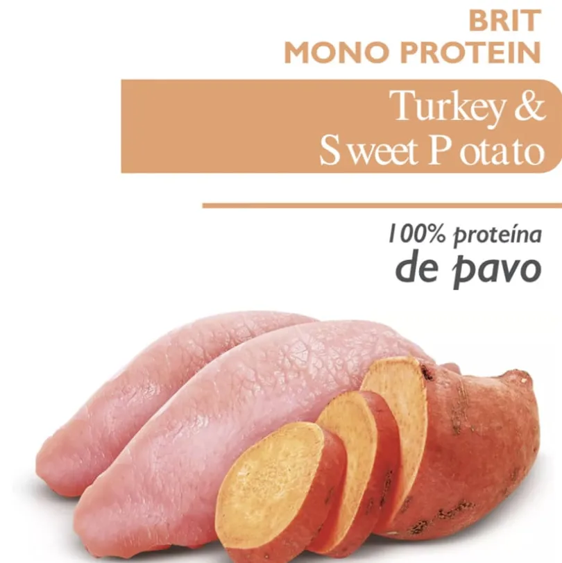 Brit Care Mono Protein Pavo y Papa Dulce Pack 6 Unidades