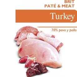 Brit Care Paté & Meat Turkey - Pack 6 Unidades