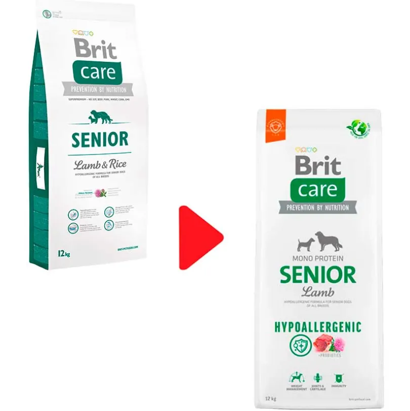 Brit Care Senior Lamb & Rice 12kg