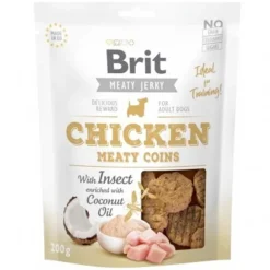 Brit Dog Meaty Jerky Chicken Insect 200gr