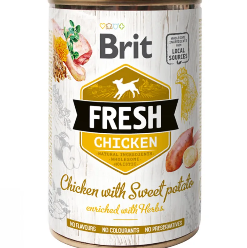 Brit Fresh Perro con Pollo y Papas 400gr