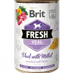 Brit Fresh Perros con Vacuno y Mijo 400gr