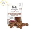 Brit Meaty Jerky Venision Protein Bar Snack Para Perros Sabor Venado 80gr