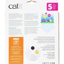 Cat It Filtros para Fuente Flor 3 Litros 5 Unidades