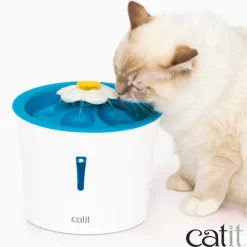 Cat it Fuente Bebedera Flor con luces Led 3Ltrs