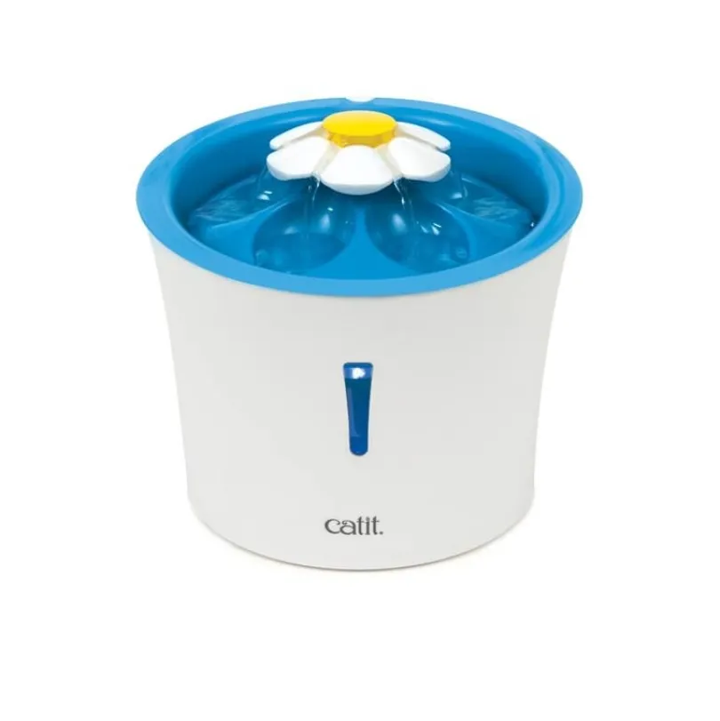 Cat it Fuente Bebedera Flor con luces Led 3Ltrs