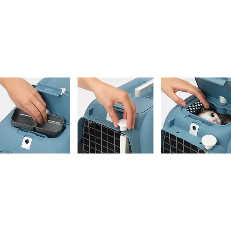 Cat It Transportador Voyageur Color Turqueza Medium